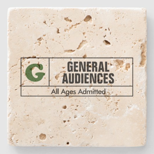 Dessous-de-verre En Pierre Note G (Devant)