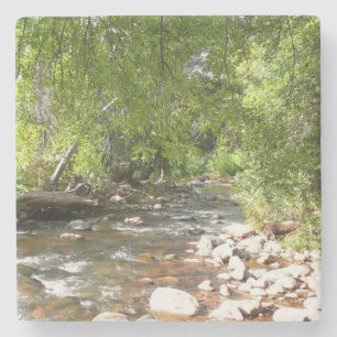 Dessous-de-verre En Pierre Oak Creek II à Sedona Arizona Photographie de la n