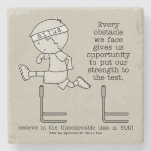 Dessous-de-verre En Pierre Obstacles