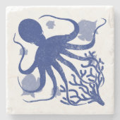 Dessous-de-verre En Pierre octopus (Devant)