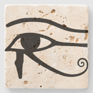 Dessous-de-verre En Pierre Œil d'Horus – Œil d'Horus Hiéroglyphes Hiéroglyphe