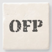 DESSOUS-DE-VERRE EN PIERRE OFP (Devant)