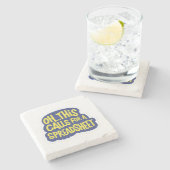 Dessous-de-verre En Pierre Oh Cela Demande Un Tableur (Côté)