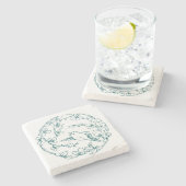 Dessous-de-verre En Pierre Oiseau à la japonaise (Côté)