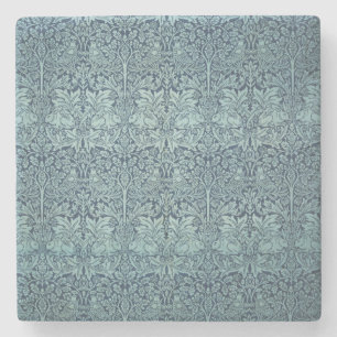 Dessous-de-verre En Pierre Oiseaux floraux vintages William Morris Brer Rabbi