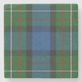Dessous-de-verre En Pierre Old Scots Tavern Clan Fergusson Ferguson Tartan (Devant)