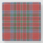 Dessous-de-verre En Pierre Old Scots Tavern Clan MacBean MacBain Tartan (Devant)