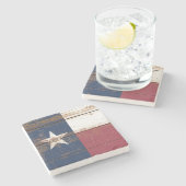 Dessous-de-verre En Pierre Old Wooden Texas (Côté)