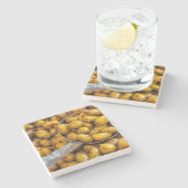 Dessous-de-verre En Pierre Olives épicées Nocellara Etnea (Côté)