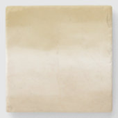 Dessous-de-verre En Pierre Ombre Brown crème (Devant)