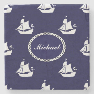Dessous-de-verre En Pierre Opus Posh Tall Ships Conception Nautique