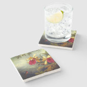 Dessous-de-verre En Pierre Orchidées et colibri Heade (Côté)