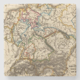 Dessous-de-verre En Pierre Oriental - carte européenne