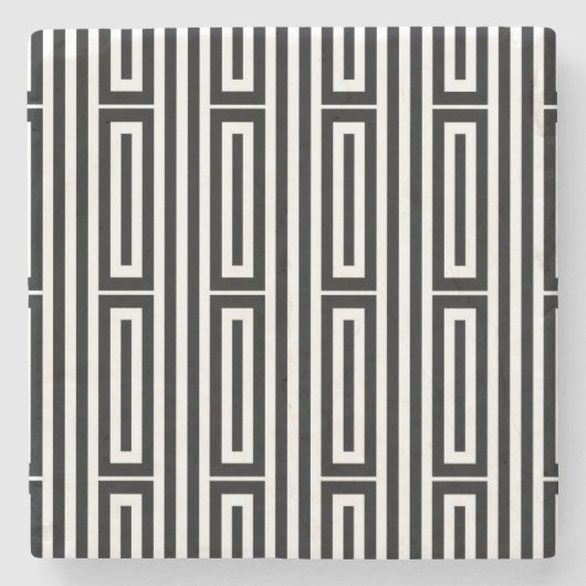 Dessous-de-verre En Pierre Origine ethnique abstraite (Devant)