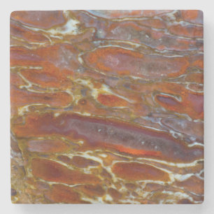 Dessous-de-verre En Pierre Os Petrifié de Dinosaure