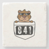 Dessous-de-verre En Pierre Otter 841 (Devant)