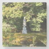 Dessous-de-verre En Pierre Pagode au serpent blanc / Hakuja No Tsuka (Devant)