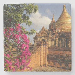 Dessous-de-verre En Pierre Pagode Dhamma Yazaka à Bagan (Pagan), Myanmar
