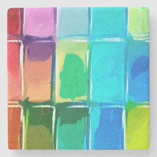 Dessous-de-verre En Pierre Paint