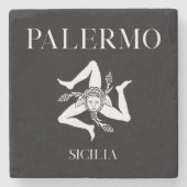 Dessous-de-verre En Pierre Palermo Sicile (Devant)