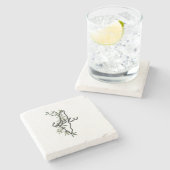 Dessous-de-verre En Pierre palestine libre ح de produits (Côté)