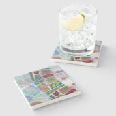 Dessous-de-verre En Pierre Panneaux Midway III (Côté)