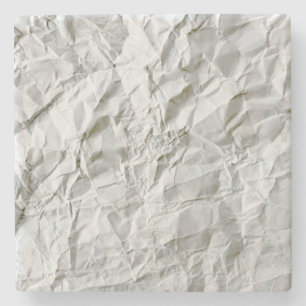 Dessous-de-verre En Pierre Papier ridé drôle