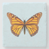 Dessous-de-verre En Pierre Papillon monarque (Devant)