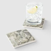 Dessous-de-verre En Pierre Papillons arabes II (Côté)