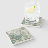 Dessous-de-verre En Pierre Papillons arabes V (Côté)