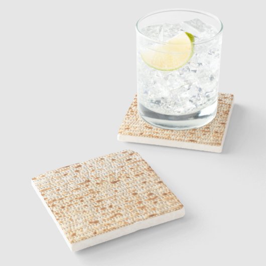 Dessous-de-verre En Pierre Pâque enrichie de Matzah (Côté)