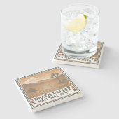 Dessous-de-verre En Pierre Parc national de Death Valley (Côté)