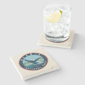 Dessous-de-verre En Pierre Parc national de l'Acadie (Côté)