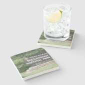 Dessous-de-verre En Pierre Parc national de Shenandoah (Côté)