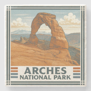 Dessous-de-verre En Pierre Parc national des Arches