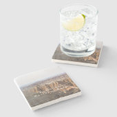 Dessous-de-verre En Pierre Parc national des Badlands (Côté)