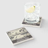 Dessous-de-verre En Pierre Parc national des Everglades (Côté)