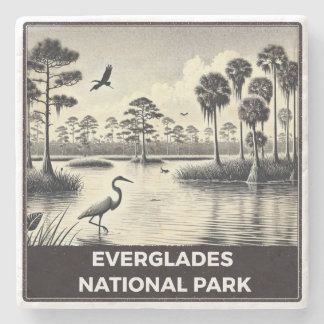 Dessous-de-verre En Pierre Parc national des Everglades