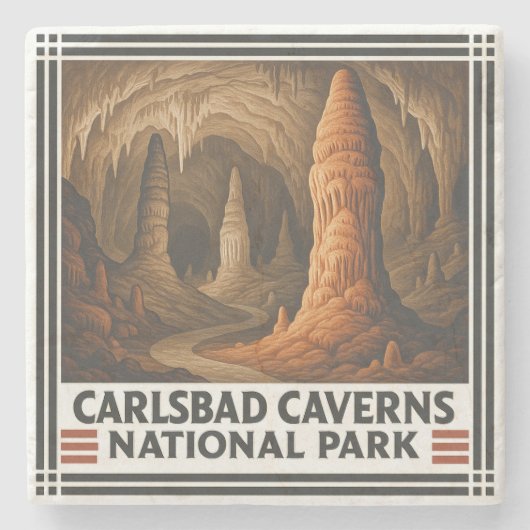 Dessous-de-verre En Pierre Parc national des îles Channel (Devant)