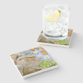 Dessous-de-verre En Pierre Parc national du Grand Teton 1 (Côté)