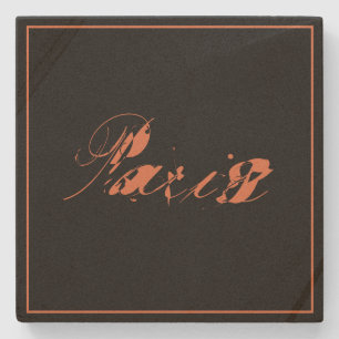 Dessous-de-verre En Pierre Paris