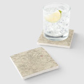 Dessous-de-verre En Pierre Paris France (Côté)