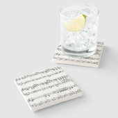 Dessous-de-verre En Pierre Partition (Côté)