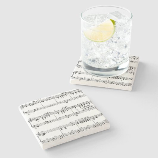 Dessous-de-verre En Pierre Partition (Côté)