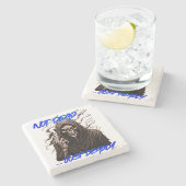 Dessous-de-verre En Pierre Pas mort juste mort (Côté)