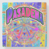 Dessous-de-verre En Pierre Pasadena Cosmic Unity Coaster (Devant)