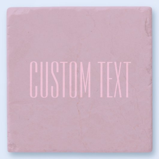 Dessous-de-verre En Pierre Pastel Purple & Pink clair | Texte modifiable mode