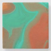 Dessous-de-verre En Pierre pattern abstract (Devant)