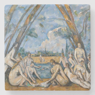 Dessous-de-verre En Pierre Paul Cézanne - Les Grandes Baigneuses