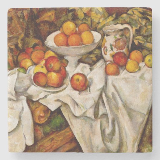 Dessous-de-verre En Pierre Paul Cezanne Pomples Oranges Impressionnisme (Devant)